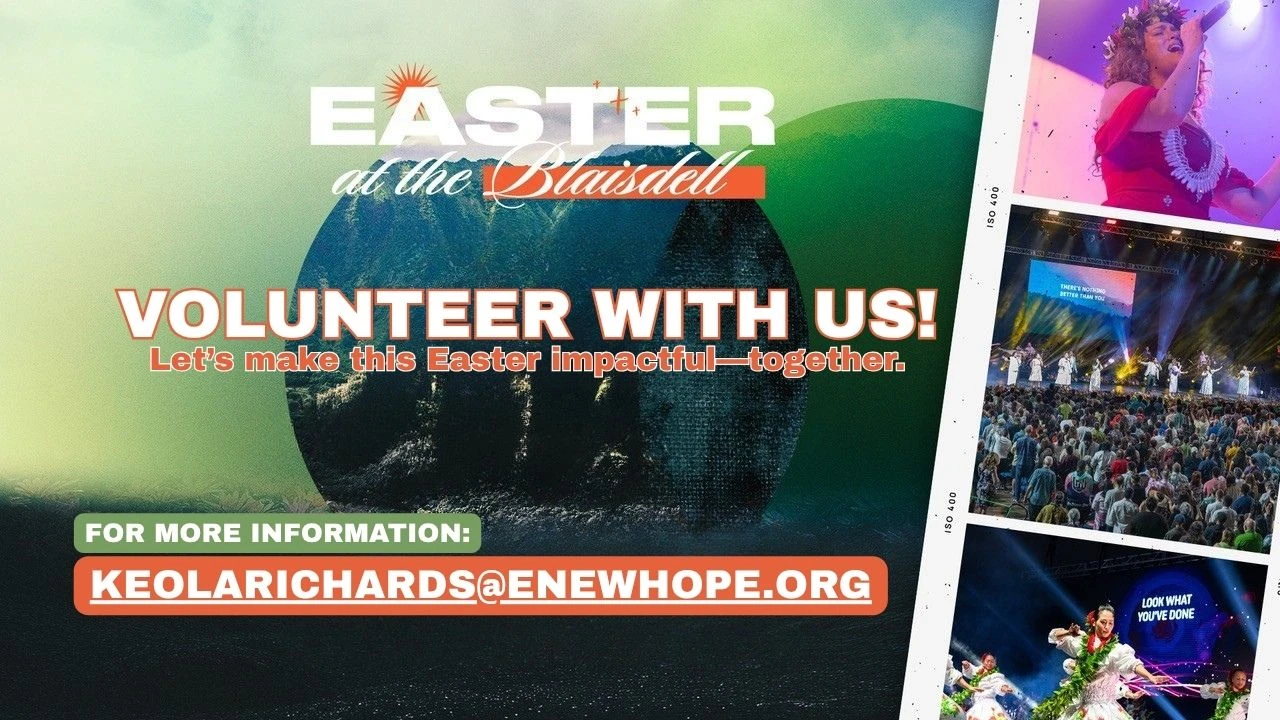 Volunteer at Easter 2026!