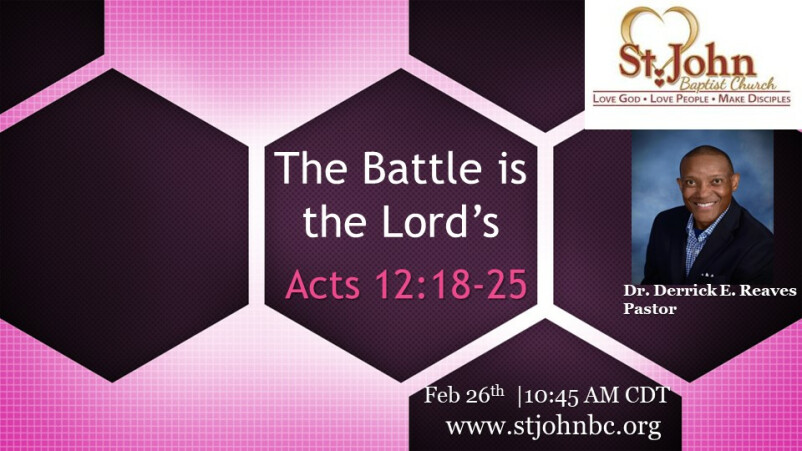 The Battle Is The Lord's