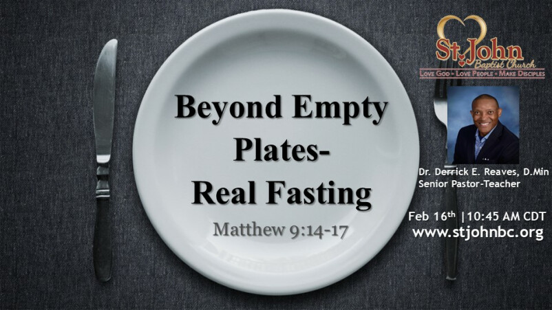 Beyond Empty Plates-Real Fasting