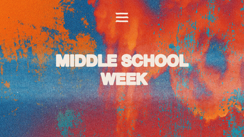 Middle School Week 2023