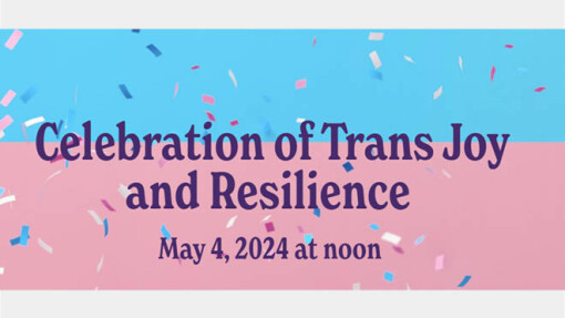 Celebration of Trans Joy at the Cathedral