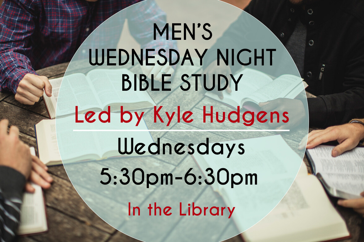 Men's Wednesday Night Bible Study