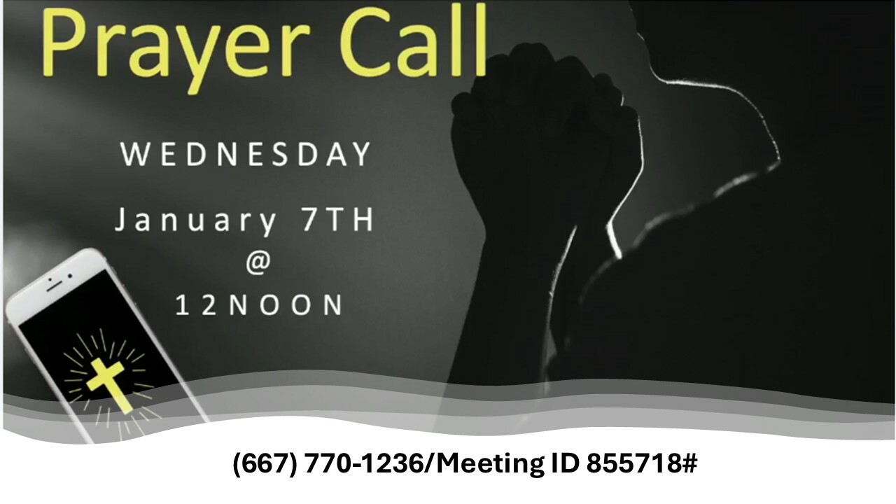 Monthly Prayer Call