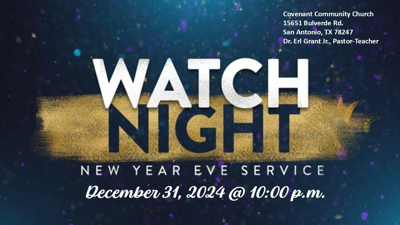 Watch Night Service 2024