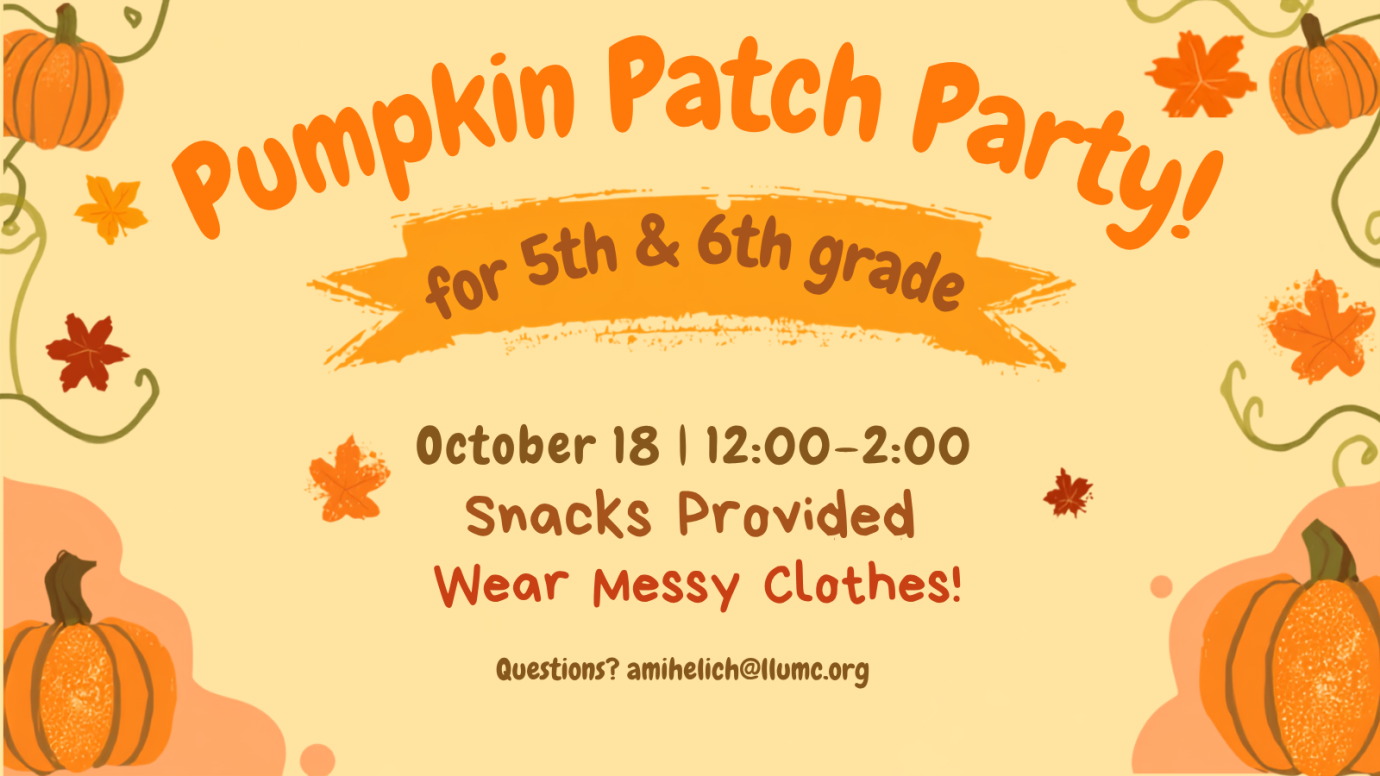 Preteen Days: Pumpkin Patch Party