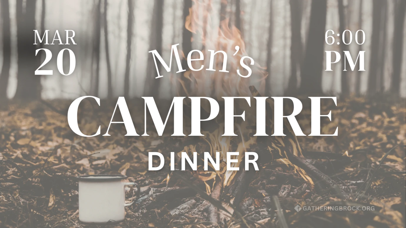 Men's Campfire Dinner