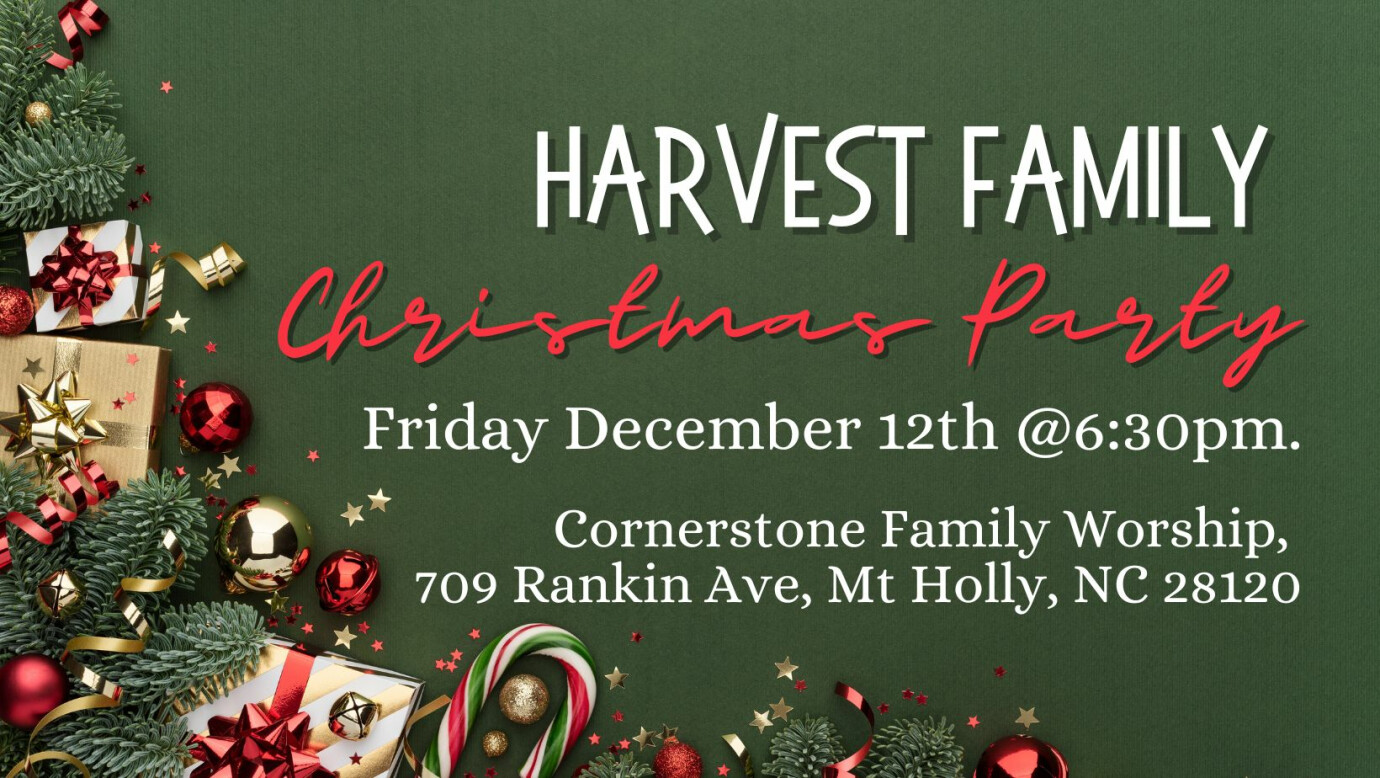 HARVEST FAMILY CHRISTMAS PARTY