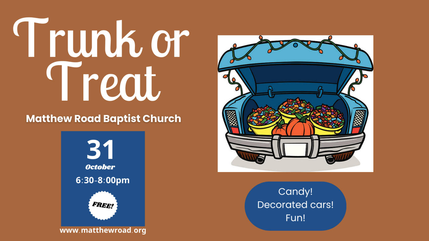 Trunk or Treat