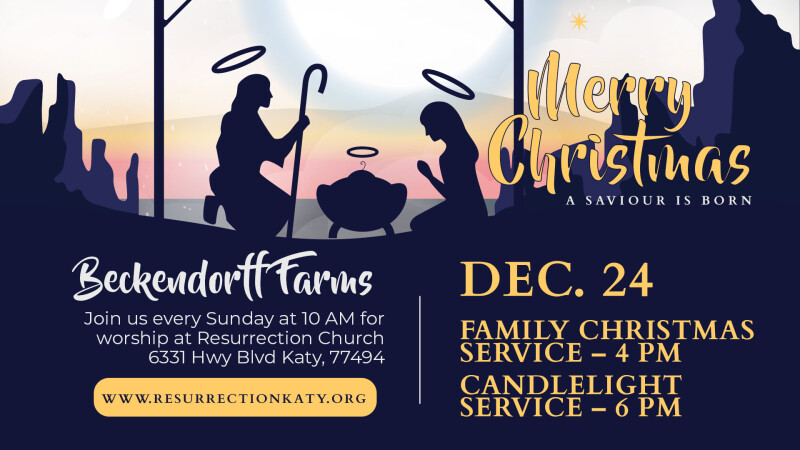 Christmas at Resurrection Methodist Church 