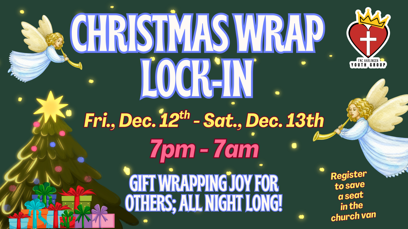 Youth Christmas Wrap Lock-In 2025