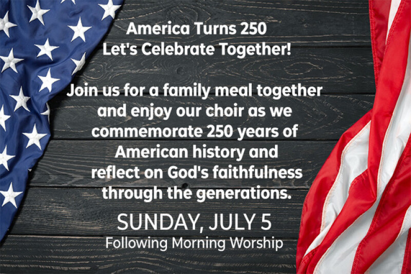Patriotic Potluck and Celebration