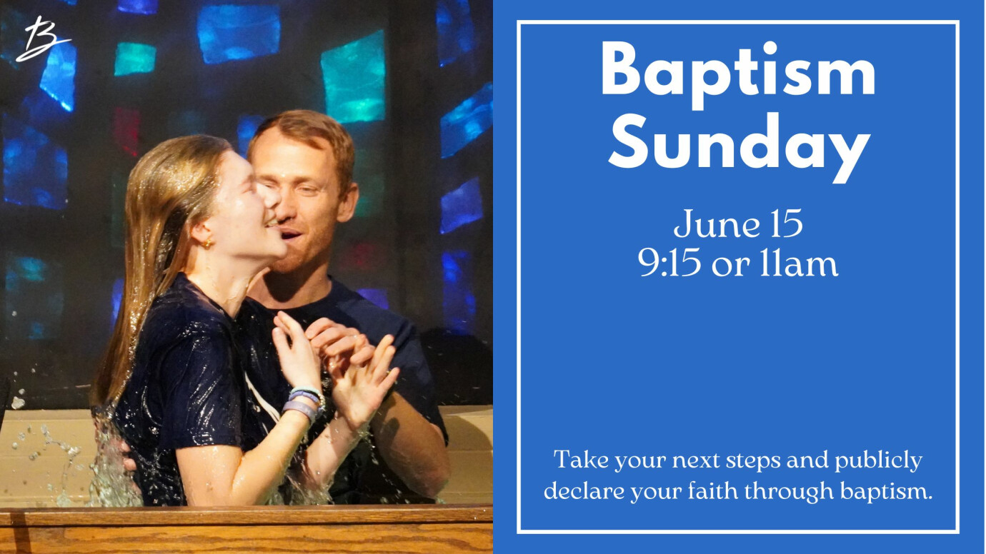 Baptism Sunday