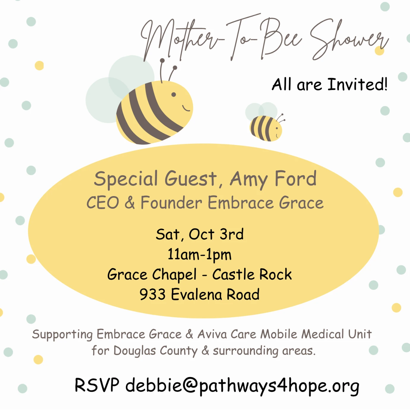 Mother-to-Bee Shower - All are Invited