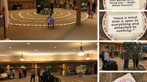 Indoor Lenten Labyrinth