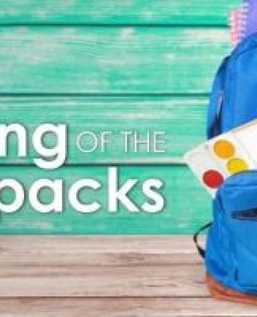 Backpack Blessing