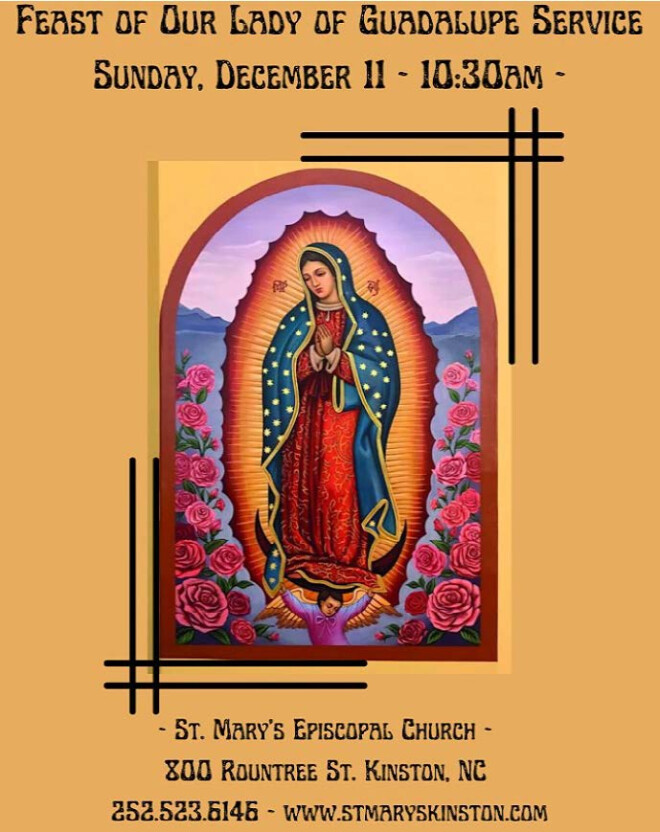 Observance of the Feast of the Virgin of Guadalupe