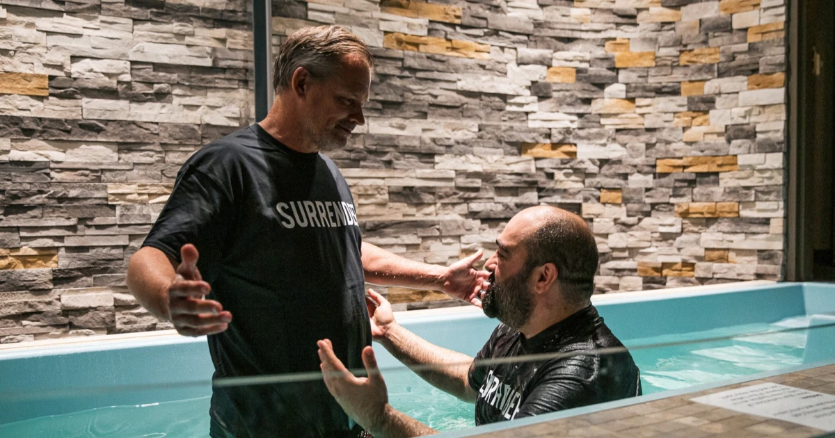 Baptism is open to all believers who desire to demonstrate their faith in Christ.
Please wear clothes that you can be baptized in. We will provide you with a t-shirt and towel. Family and friends are welcome!
If you would like to be baptized on...