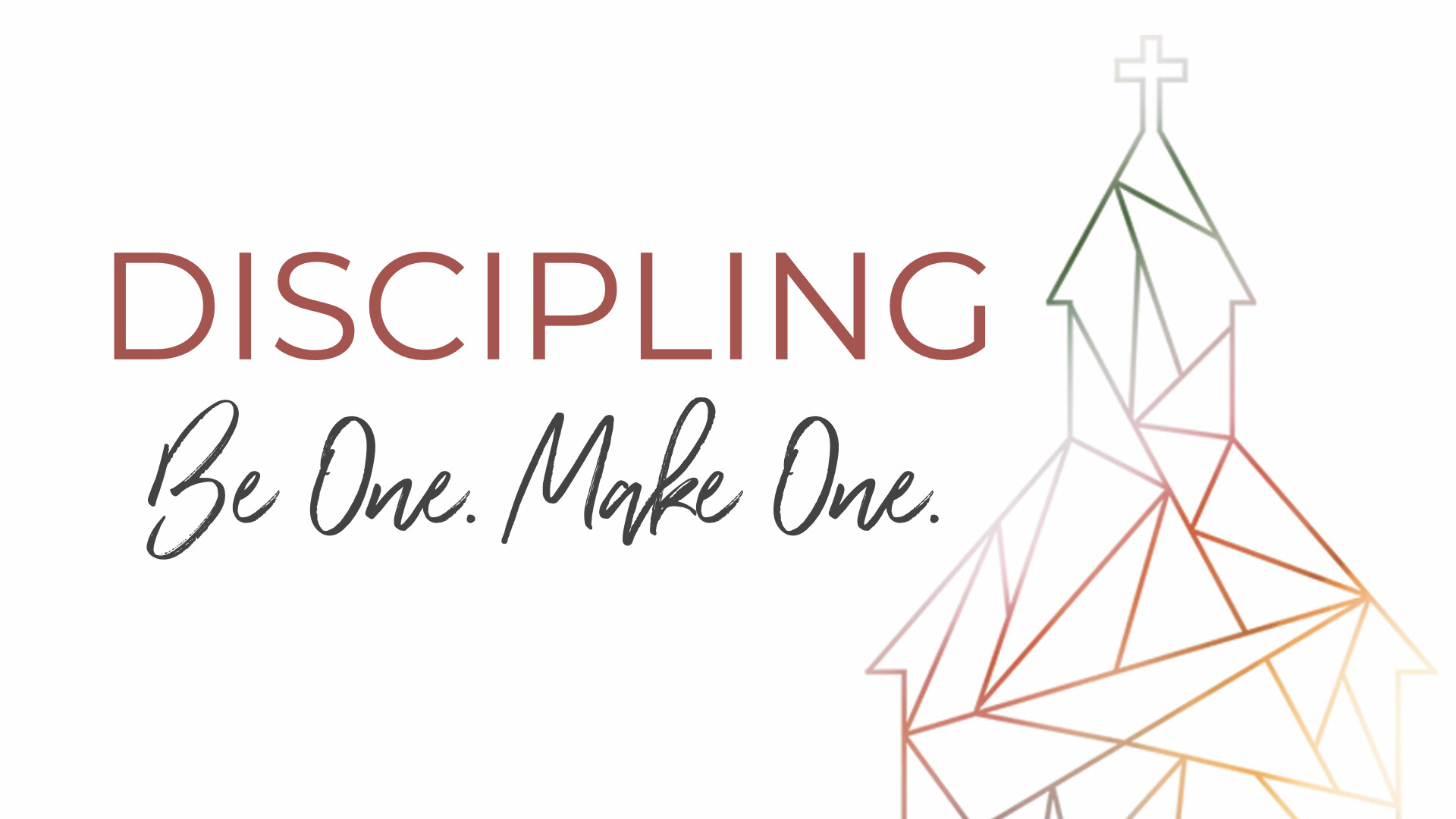 Discipling: Be One. Make One - Love & Serve Others (Video) episode artwork