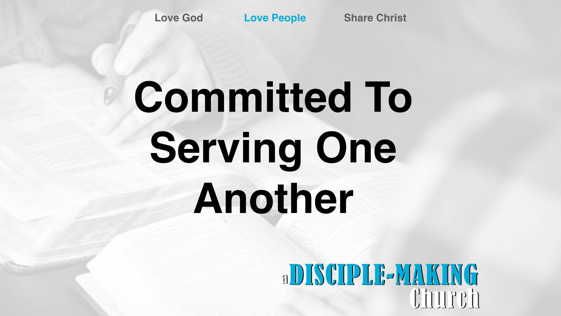 Disciples In Community