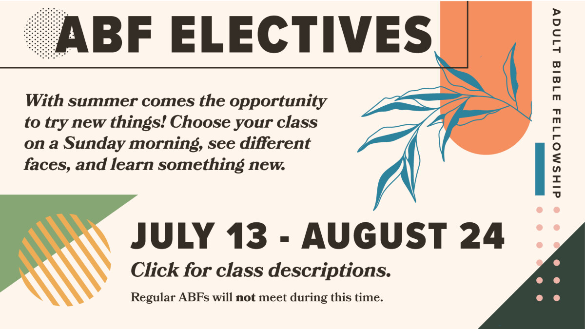 ABF Summer Electives 2025