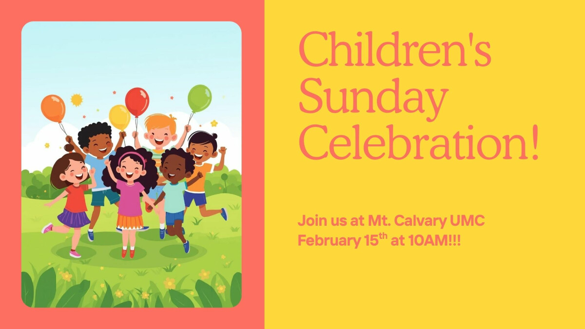 Combined Worship for Children's Sunday