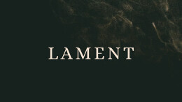 May 26: Lament