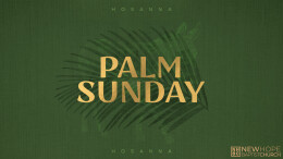 Palm Sunday 2024 \ March 24, 2024