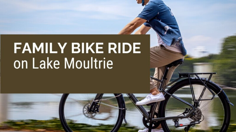 Family Bike Ride on Lake Moultrie