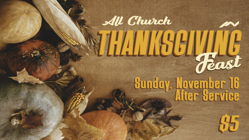 All Church Fall Lunch