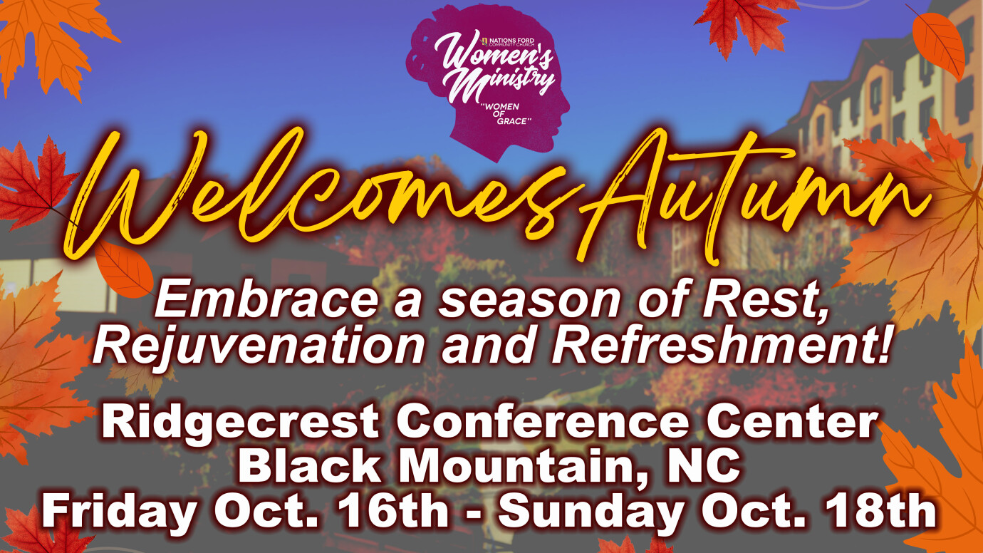 Women's Ministry Fall Retreat