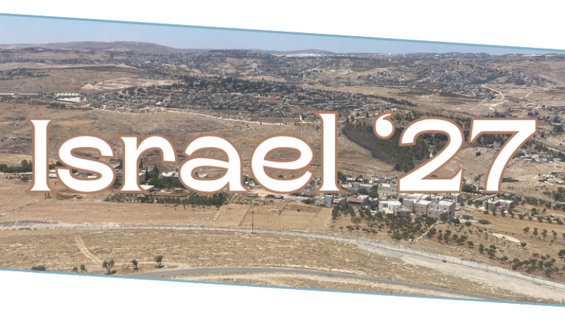 Israel Trip Info Meeting