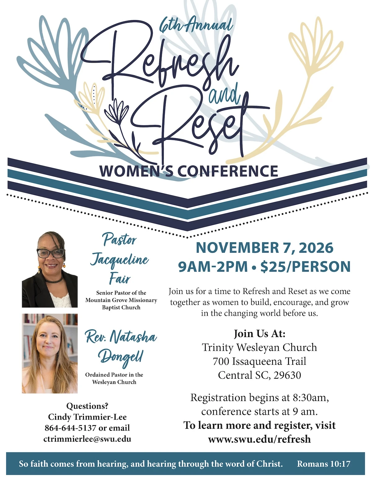 Refresh and Reset 2026 Flyer