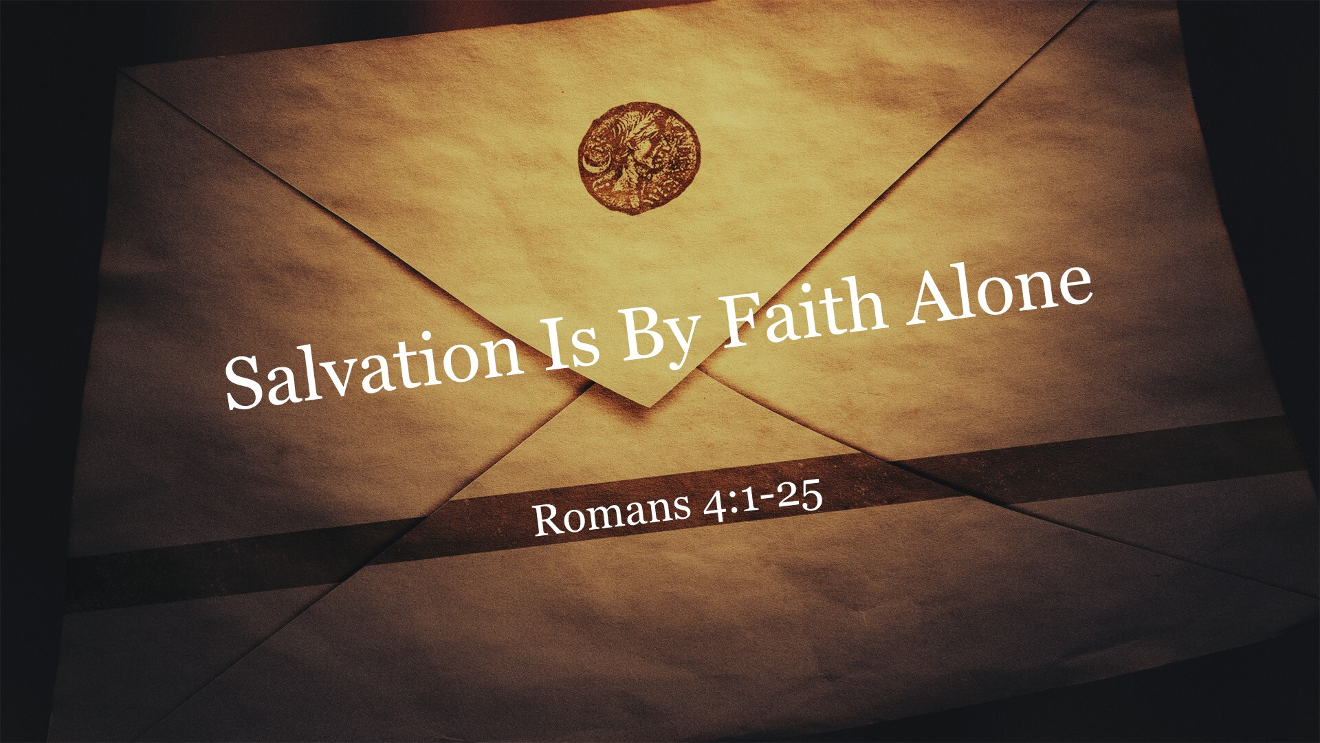 Salvation is by Faith Alone