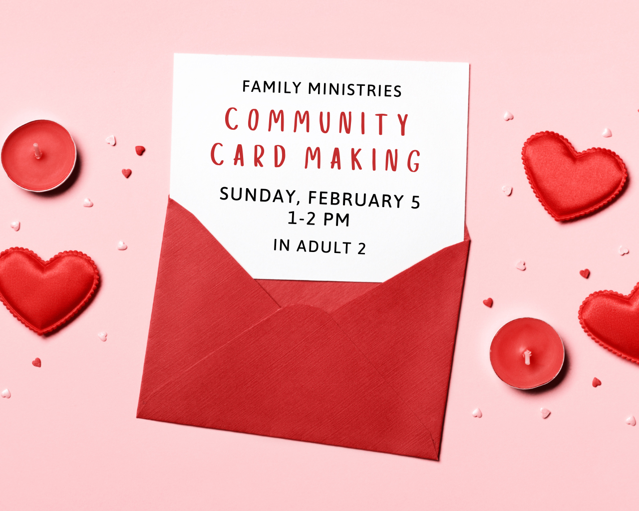 Image for Family Ministries Community Card Making