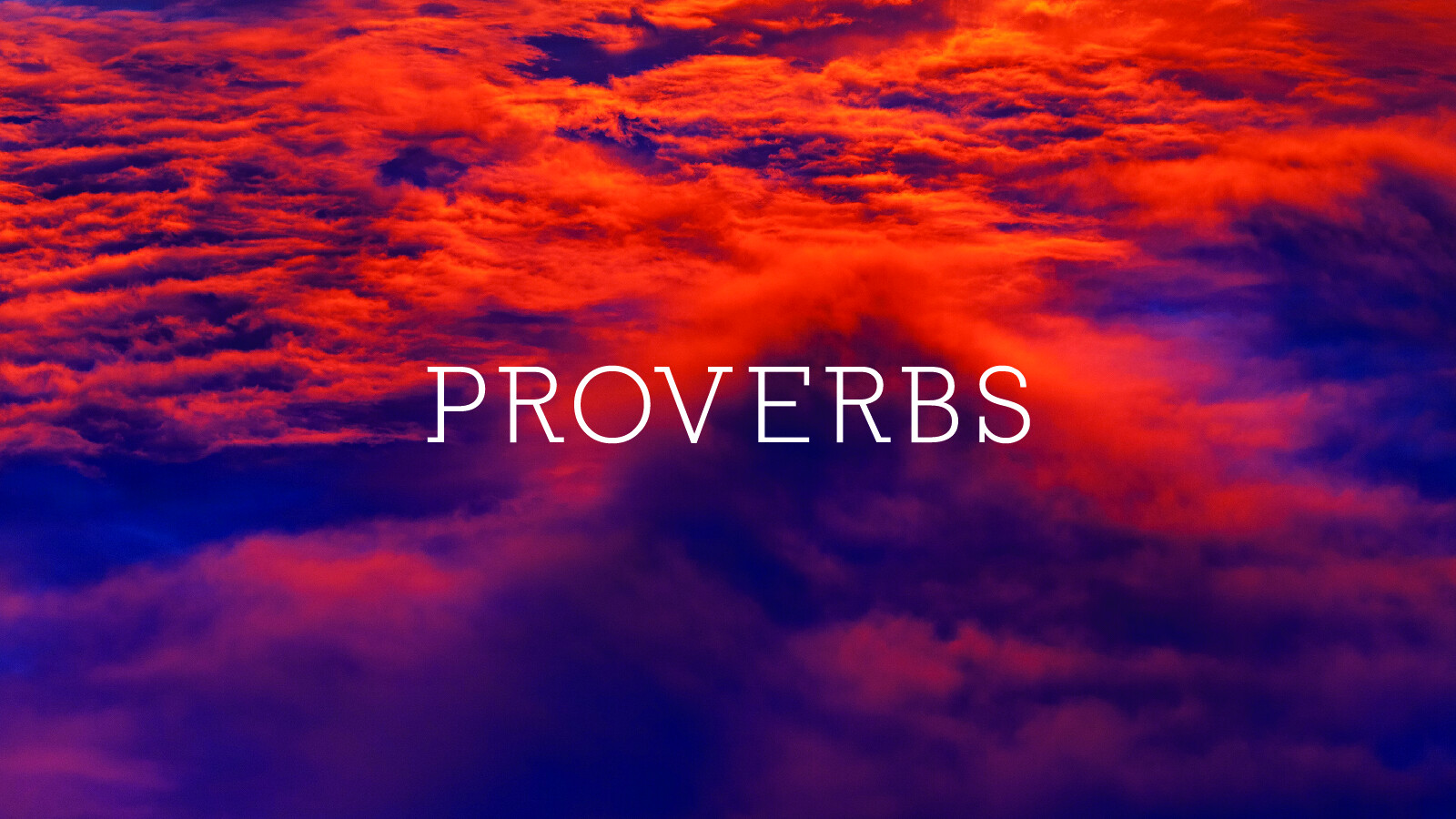 Proverbs for the 2017