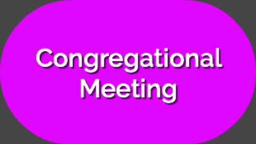 April 30, 2019 Congregational Meeting - Minutes