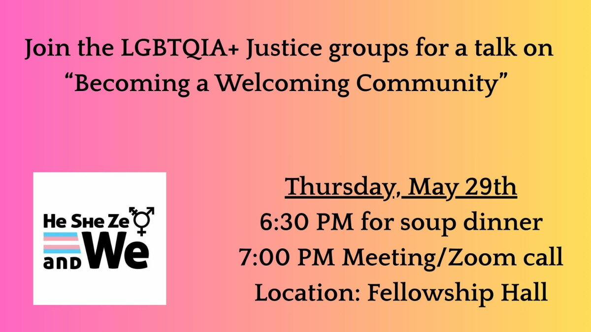 Becoming a Welcoming Community