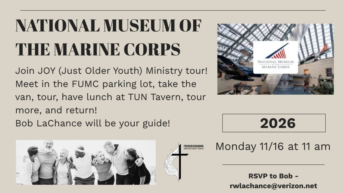 JOY Ministry - Marine Corps Museum Tour