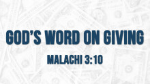 God's Word On Giving 2024