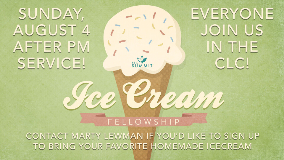 Ice Cream Fellowship