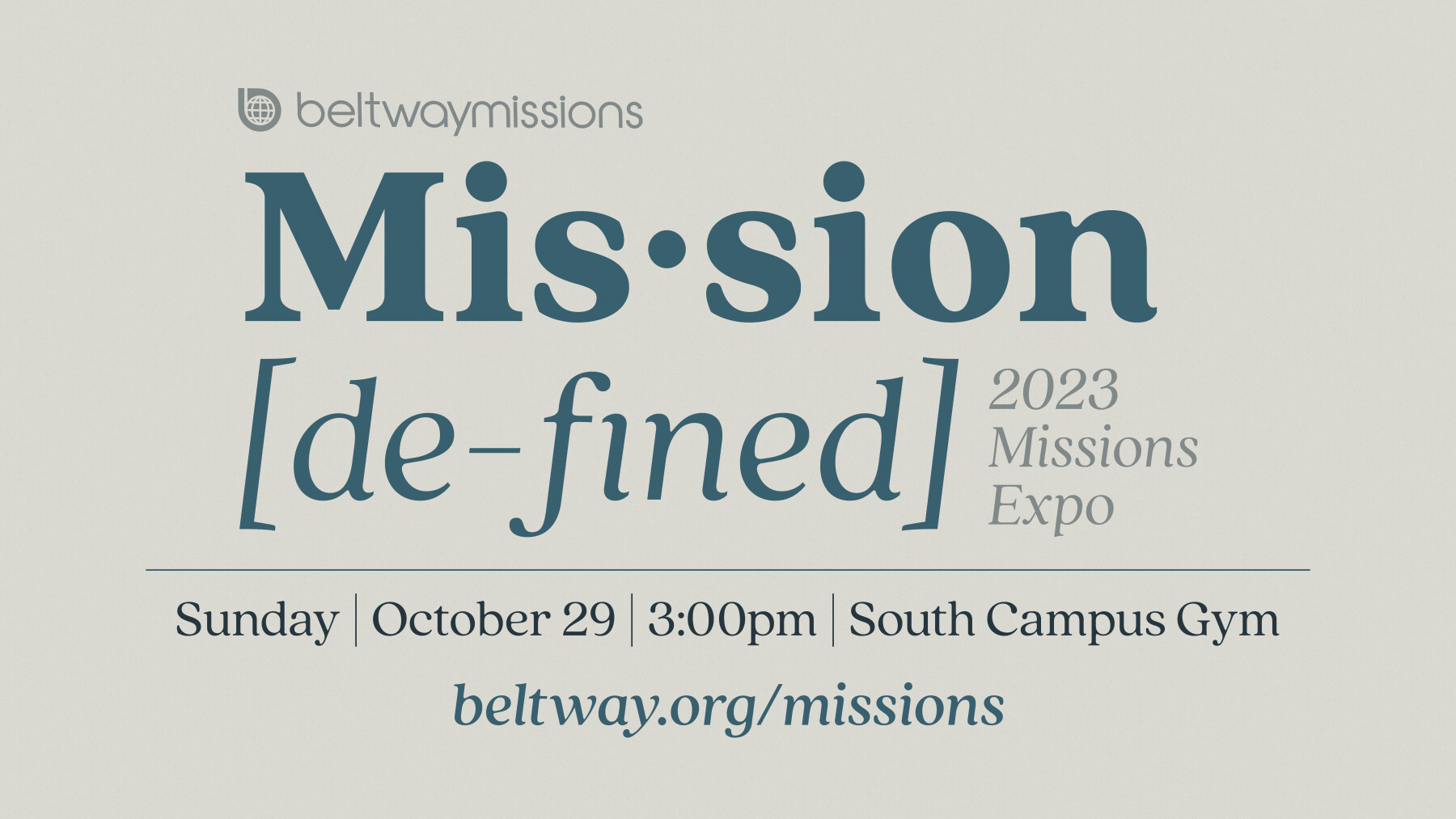 Missions Expo