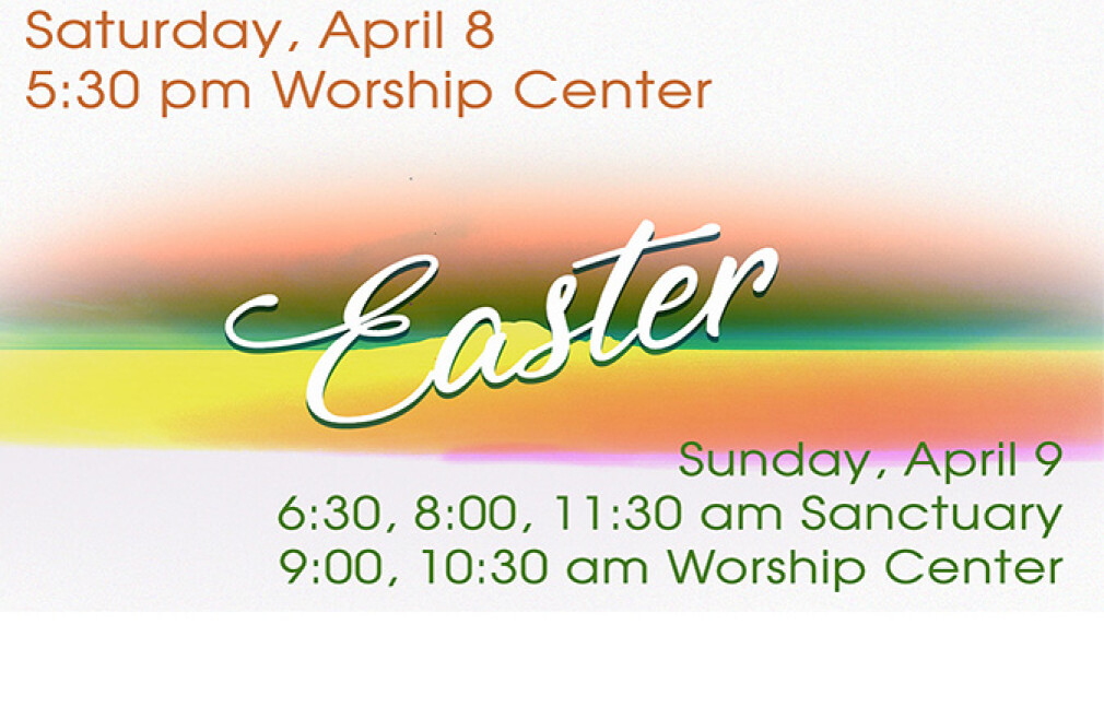 Easter Sunday Worship Services