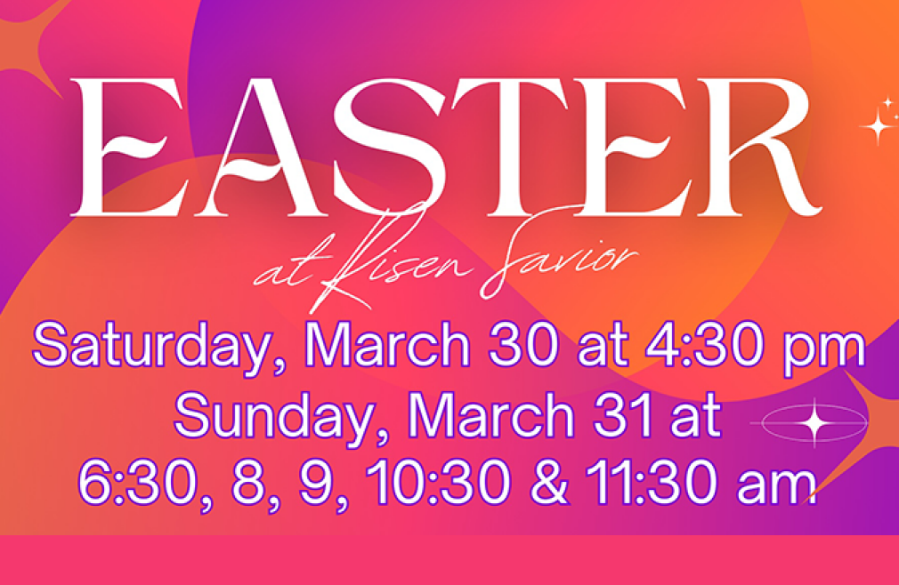 Easter Saturday Family Worship Service & Spring Fling