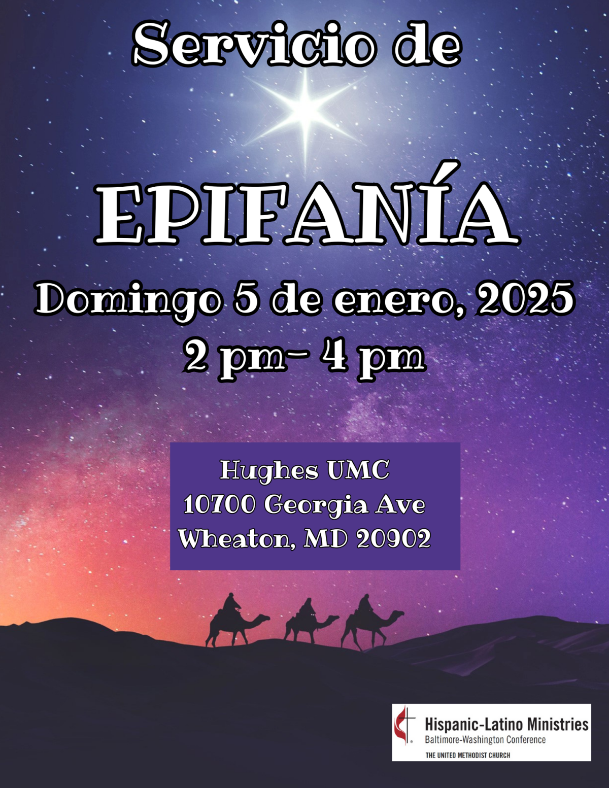 Servicio de Epifanía/ Epiphany Worship Service