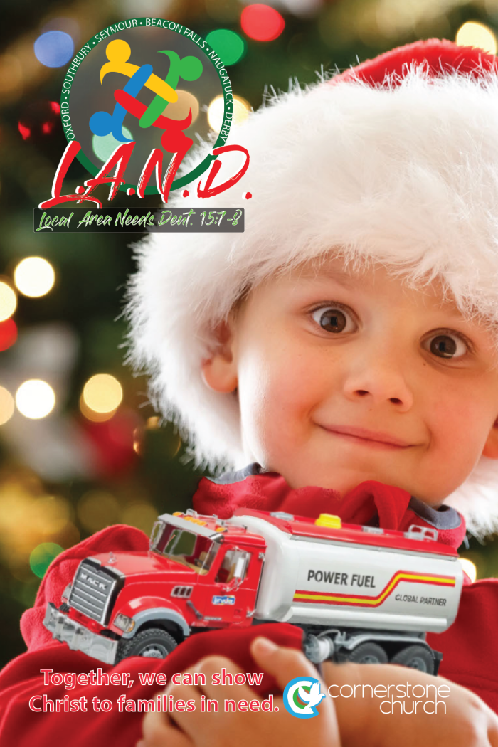 L.A.N.D. Ministry Outreach Cornerstone Assembly of God Oxford, CT