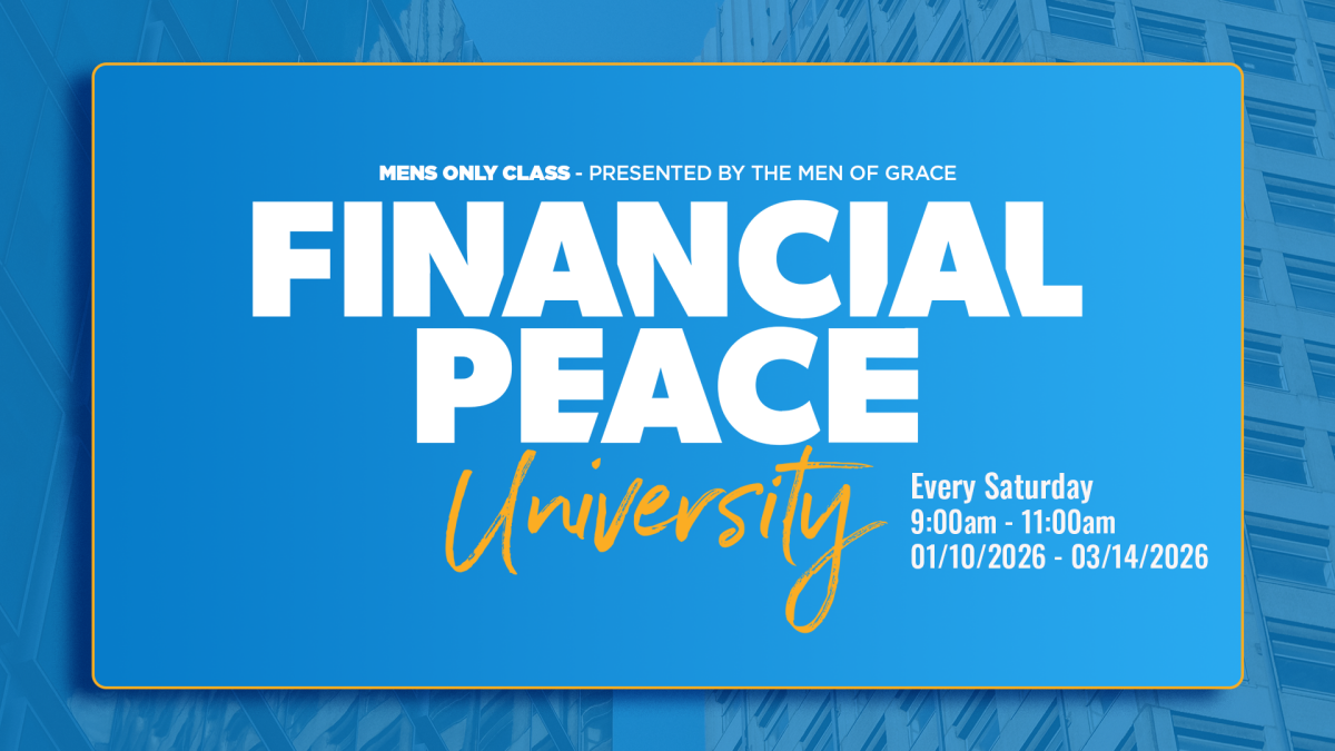 Financial Peace University for Men of Grace 