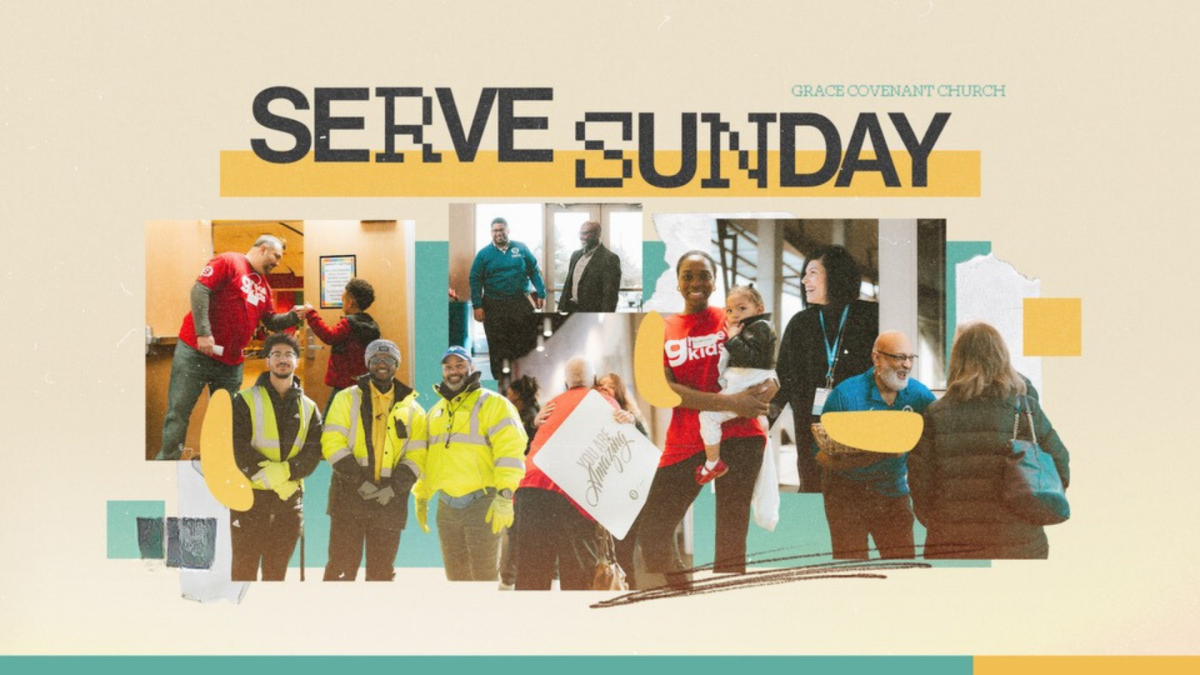 There is a place for YOU here at Grace [ Serve Sunday September 14]