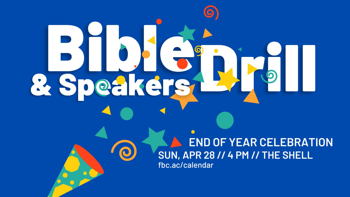 Bible Drill & Speakers' Tournament End of the Year Celebration