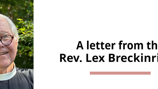 Introducing Trinity’s Interim Rector: Rev. Lex Breckinridge