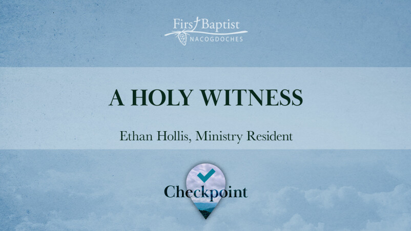 A Holy Witness